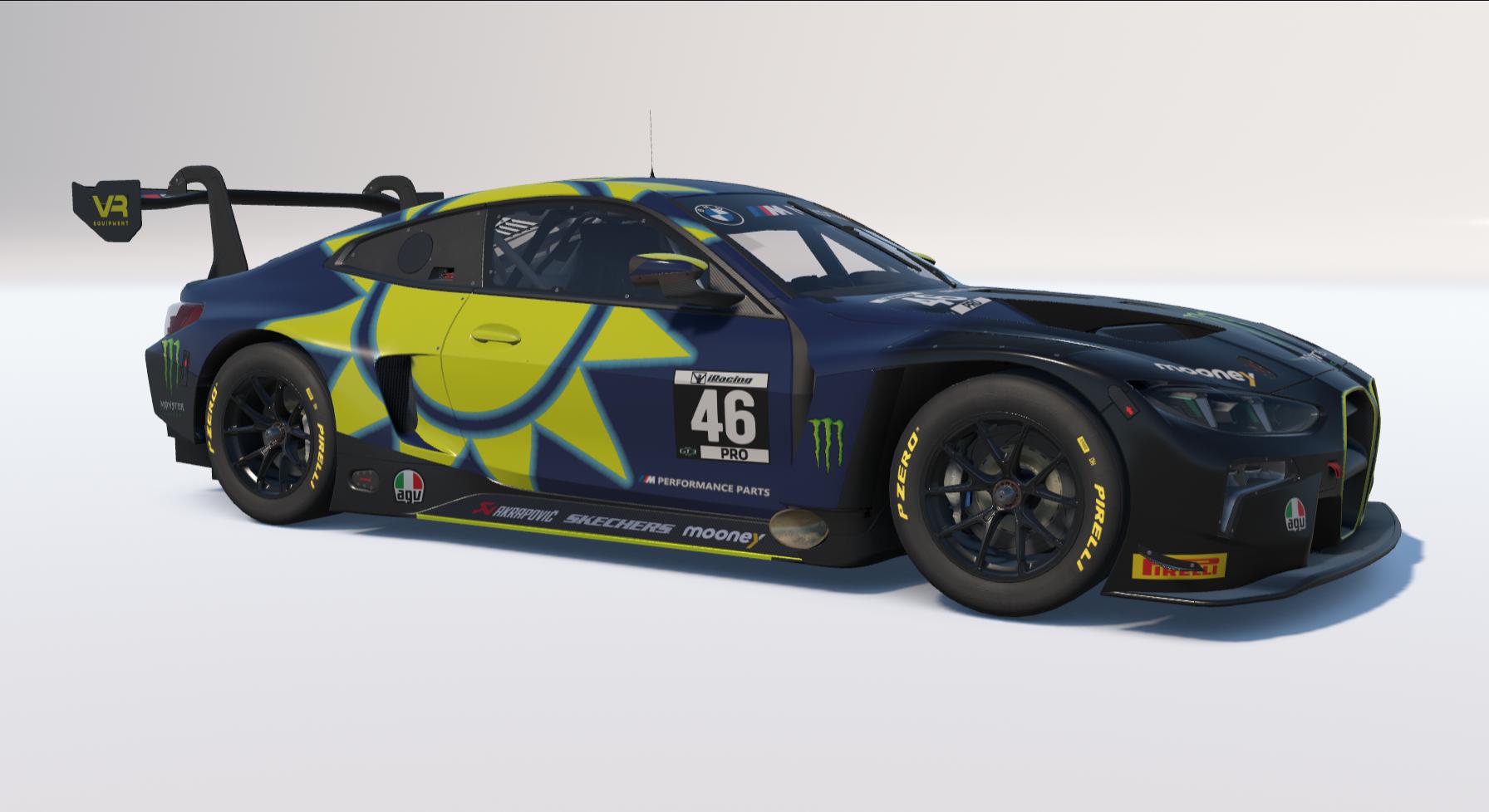 Preview of BMW M4 GT3 - VR46 Soleluna by Andrea Zanon