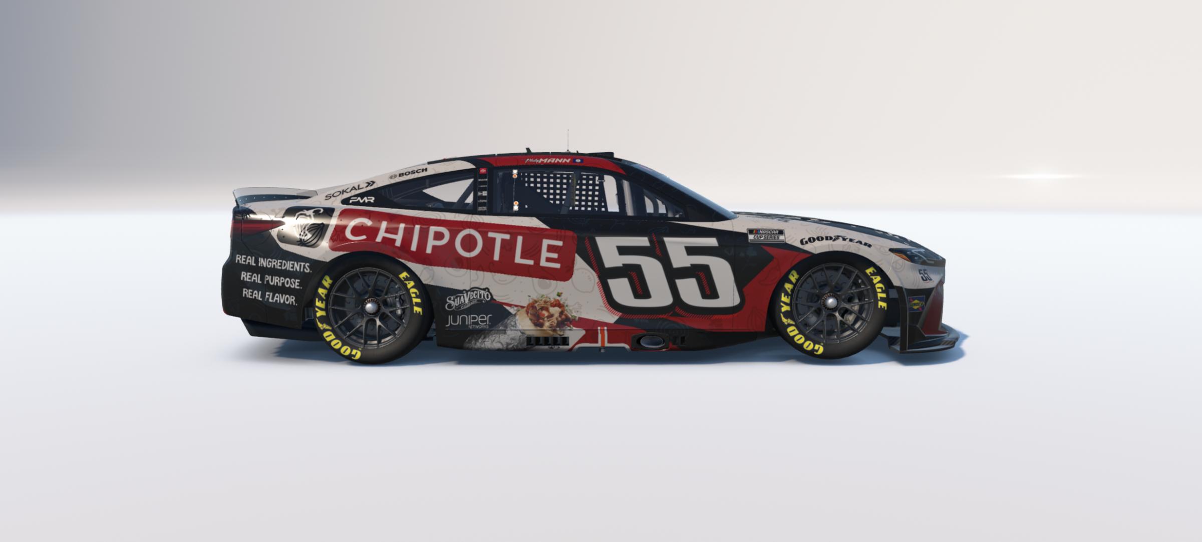Preview of Chipotle Custom Number 55 Concept by Philip Mann