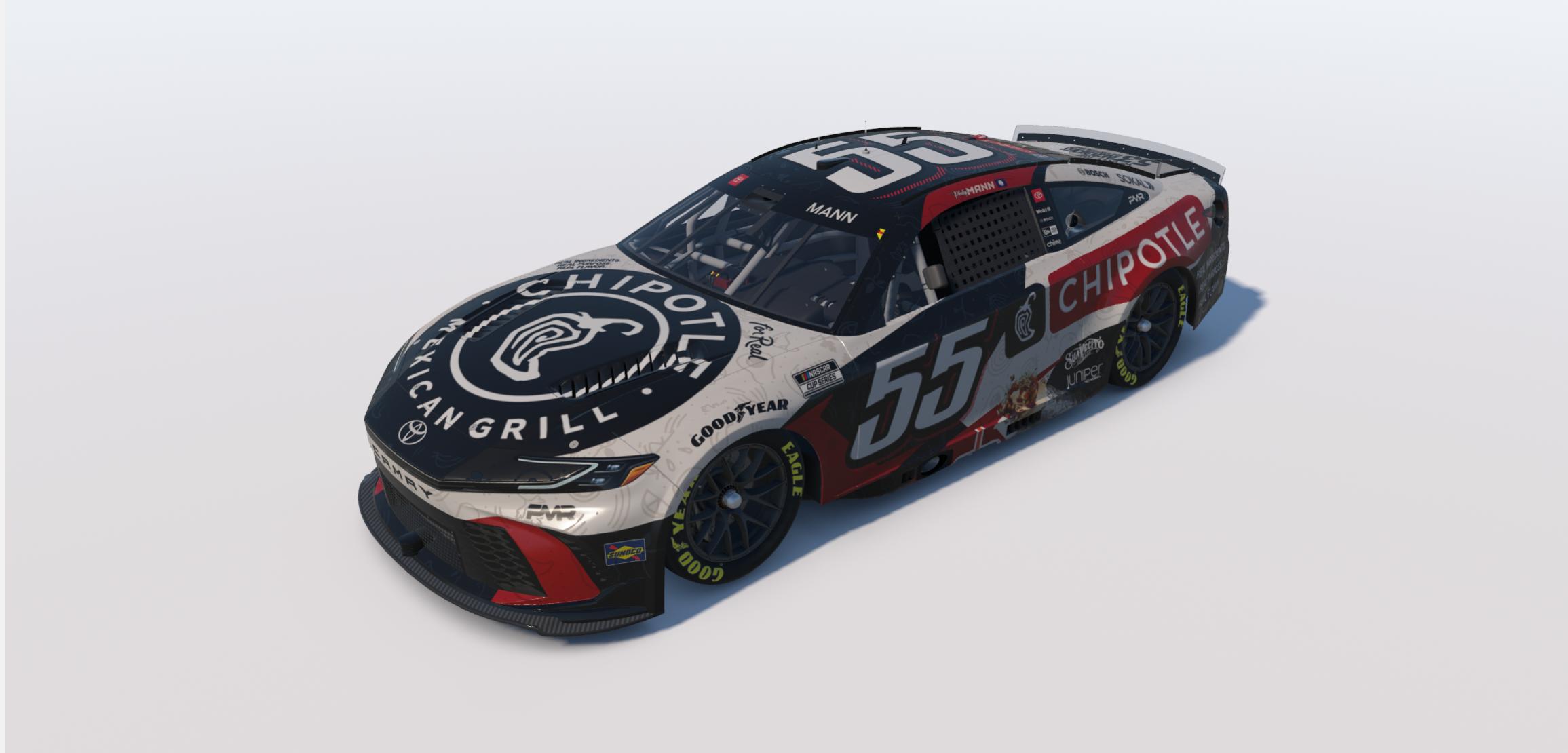 Preview of Chipotle Custom Number 55 Concept by Philip Mann