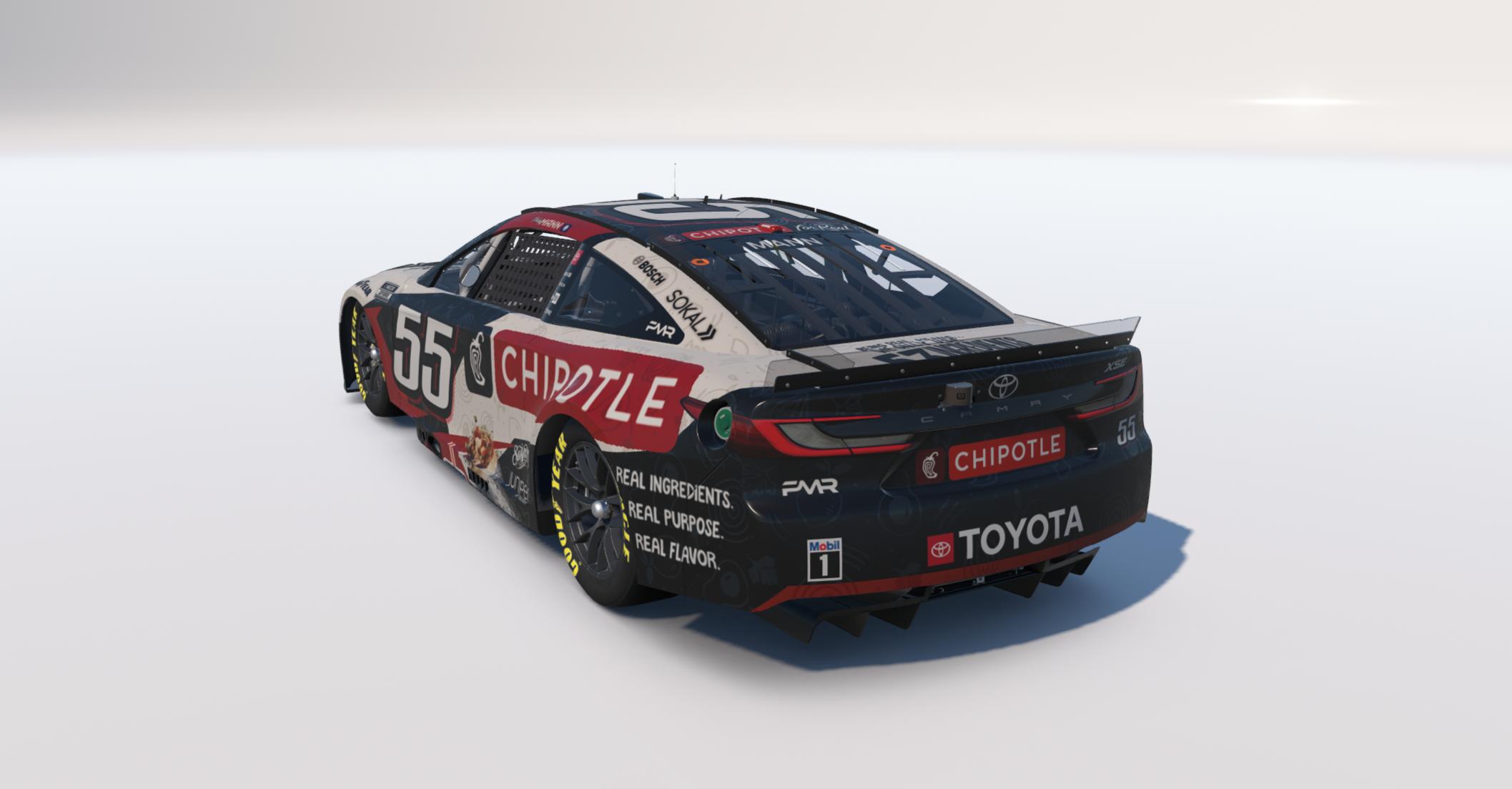 Preview of Chipotle Custom Number 55 Concept by Philip Mann