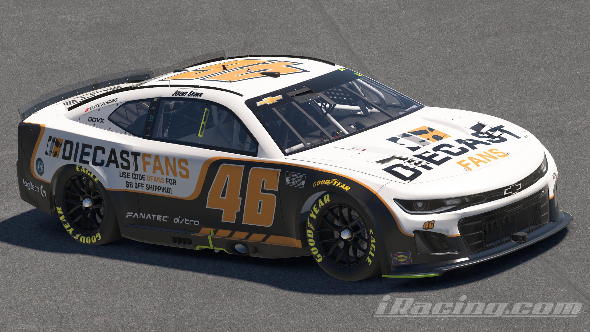 Preview of Jeremy Brown - 2025 Diecast Fans 46 by Jared W.