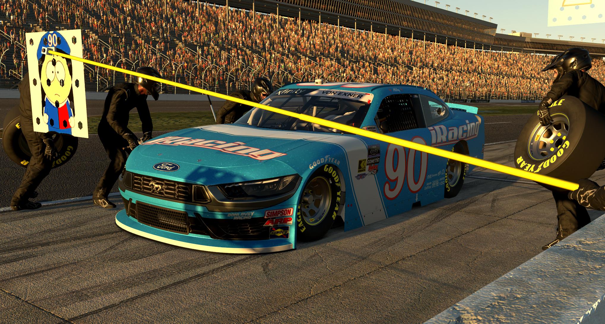 Preview of NO NUM #90 Jody Ridley / Donlavey Racing - JD Stacy / iRacing 1982 by Abigail von Exner