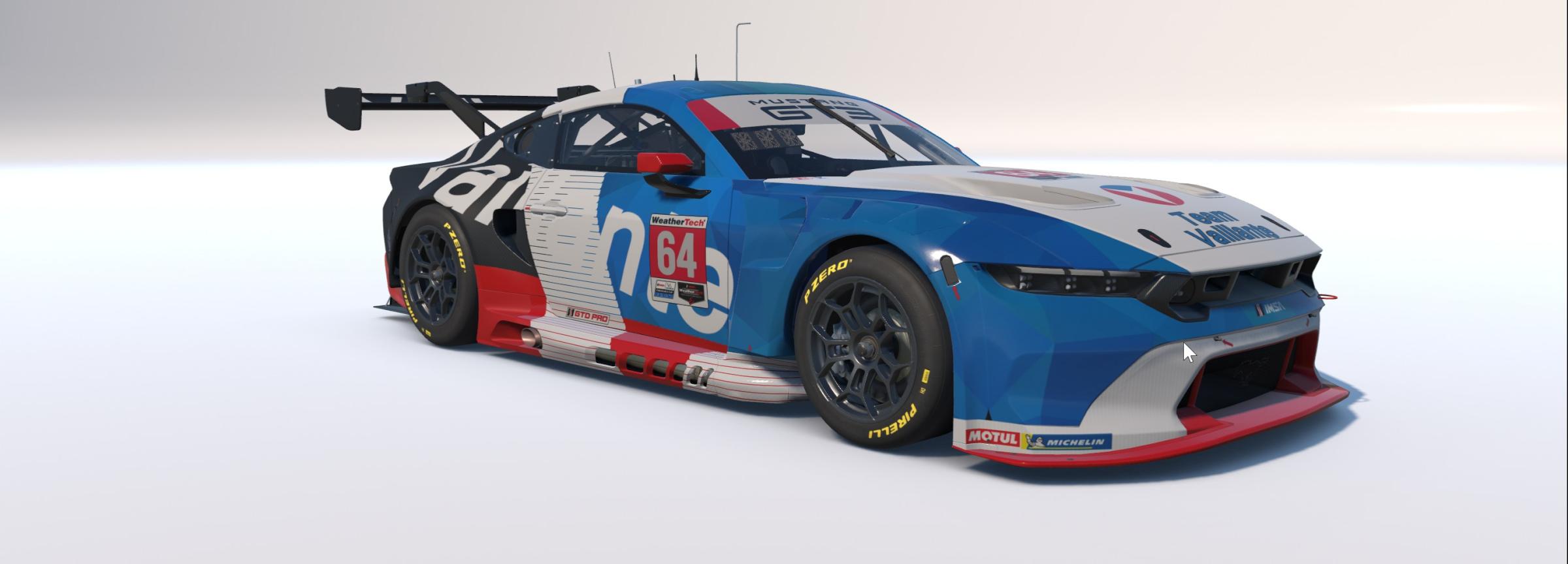 Preview of Ford Mustang GT3 Team Vaillante by Philippe RICHARD