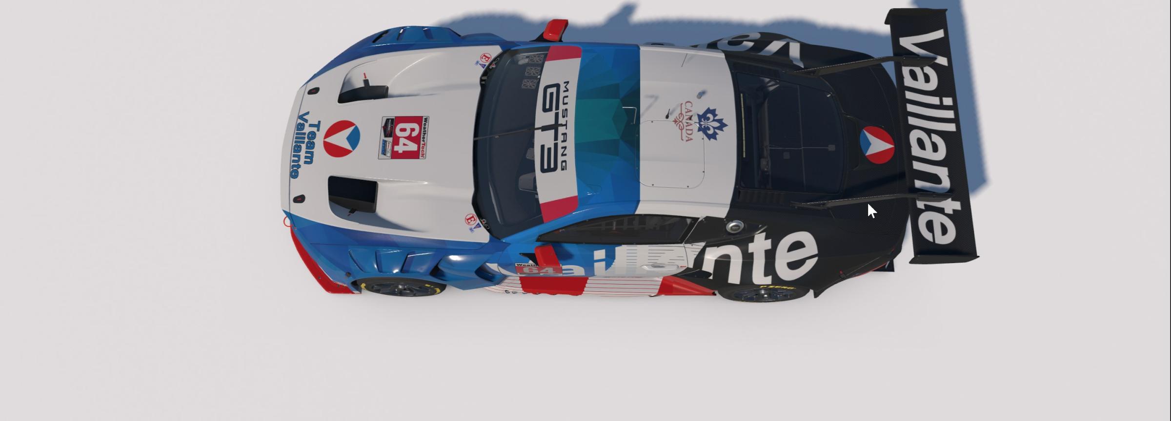 Preview of Ford Mustang GT3 Team Vaillante by Philippe RICHARD