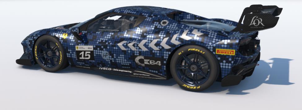 Preview of Ferrari 296 Challenge V1 by Henrik Purkaer