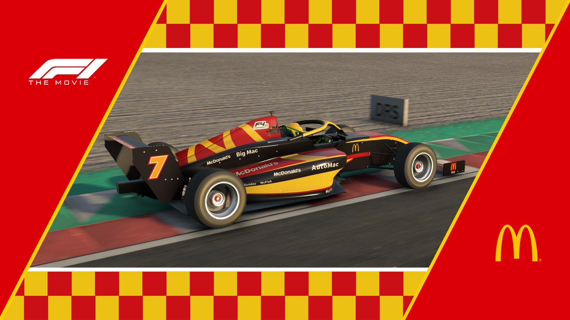 Preview of F4 McDonalds F1themovie by Marcio Gomes3