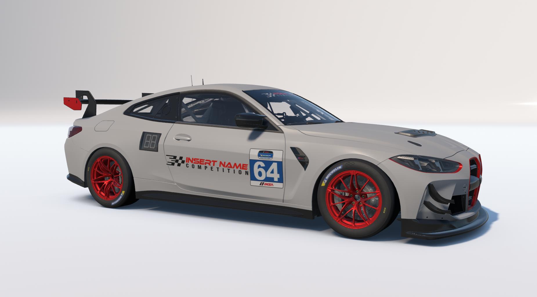 Preview of INSERT COMPETITION - BMW M4 GT4 EVO by Gustavo H F.