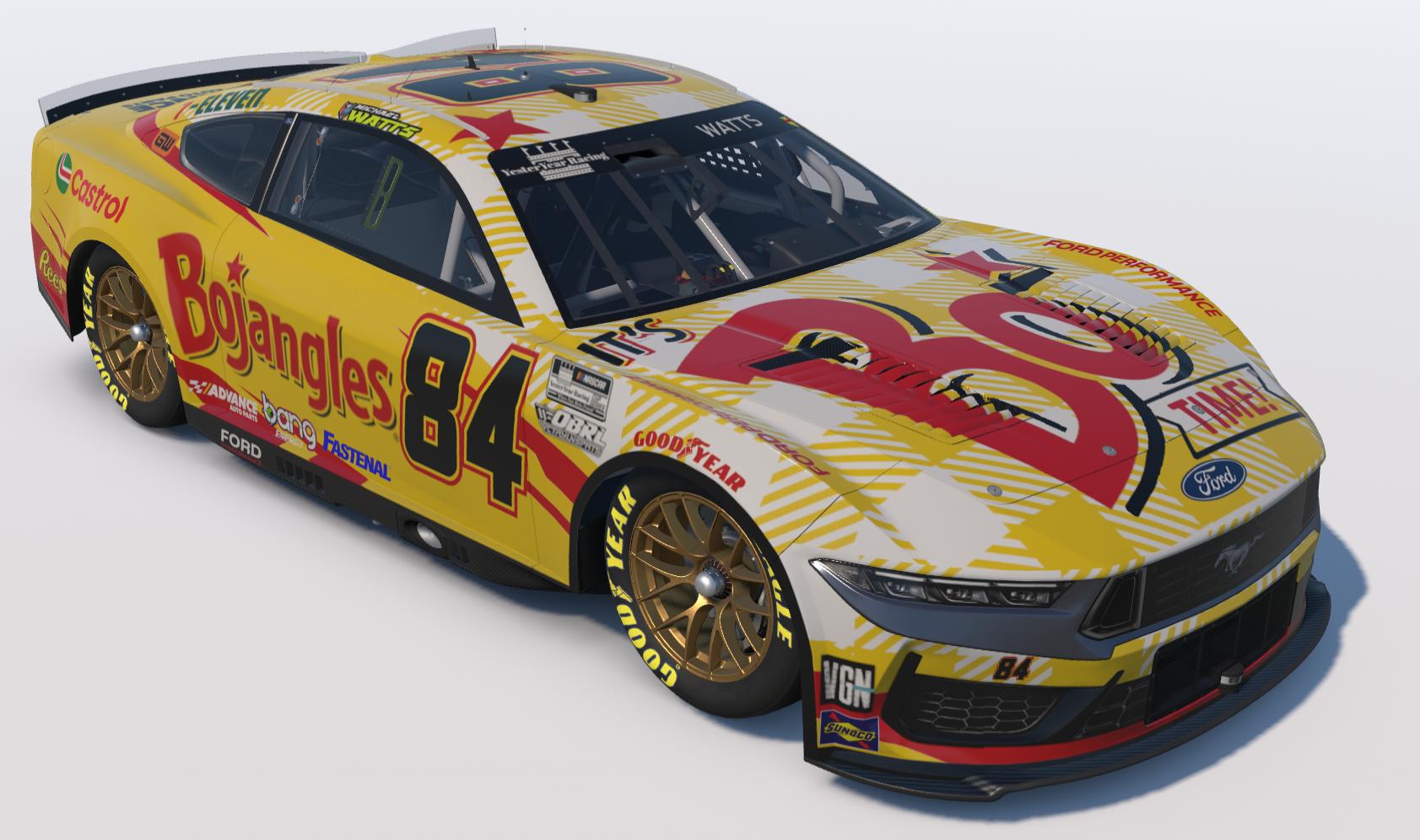 Preview of Bojangles 25 Ford Mustang Nextgen by Mike W.