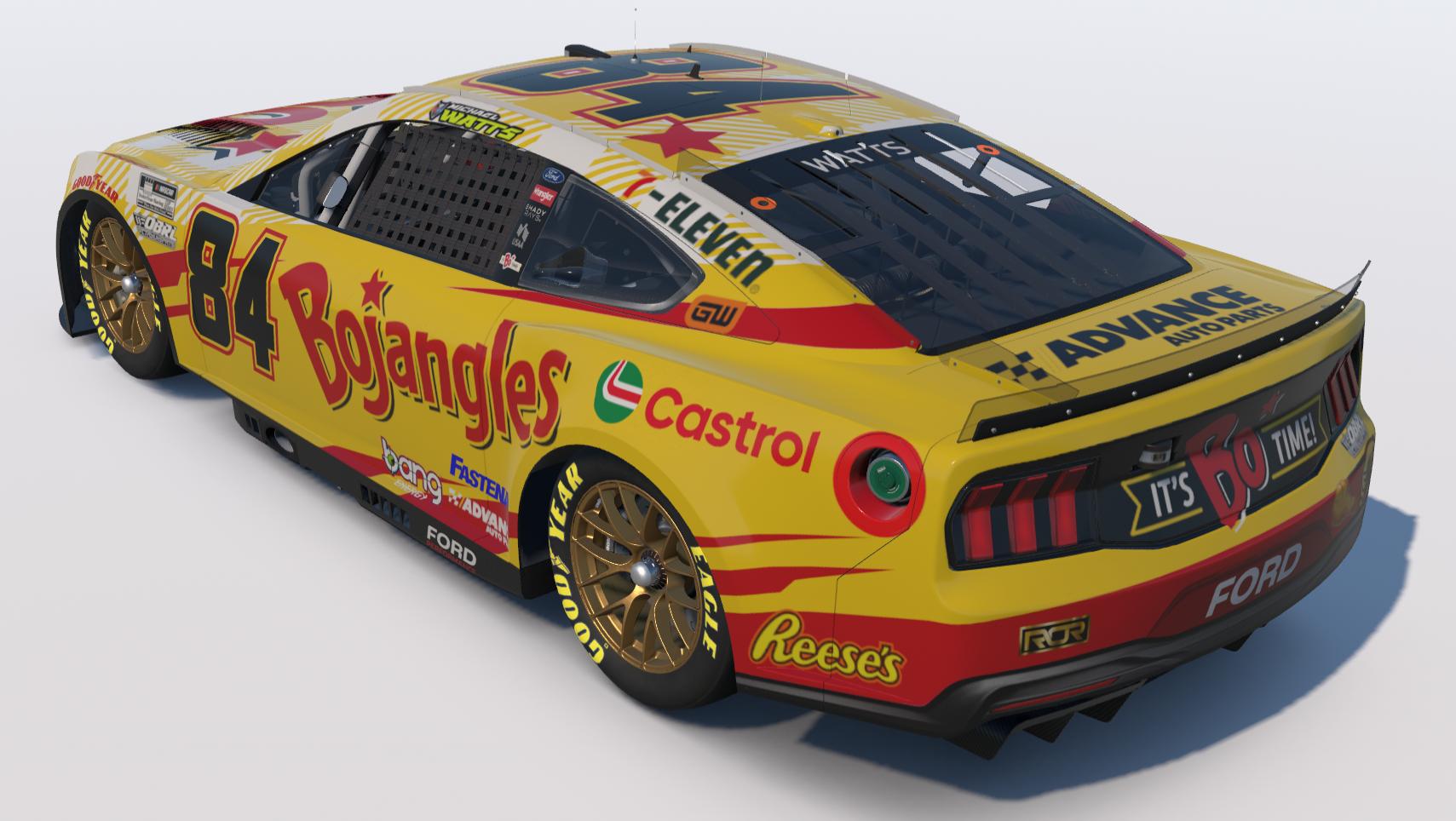 Preview of Bojangles 25 Ford Mustang Nextgen by Mike W.