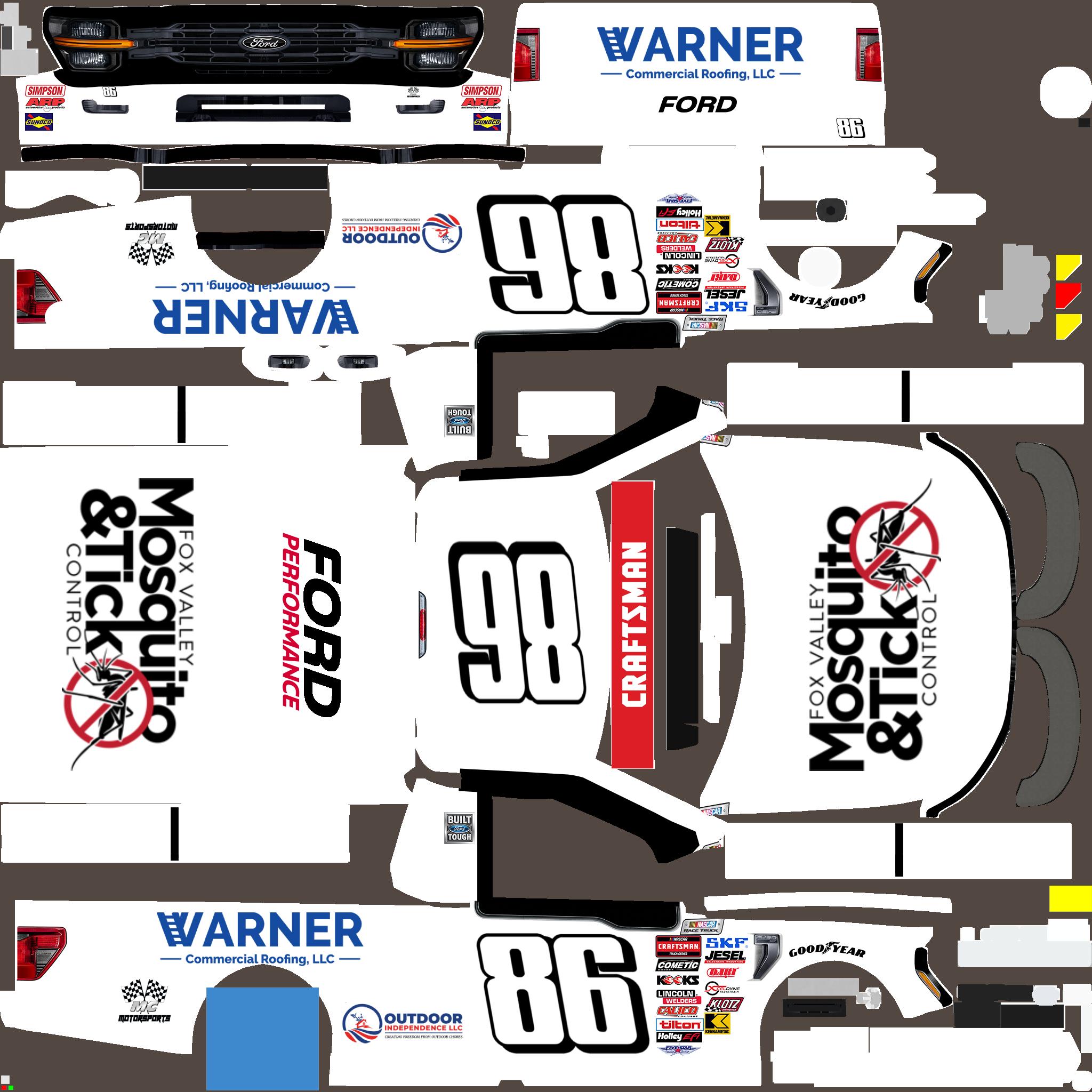 Preview of #86 FVMT Truck Ford by Marty Cmejla