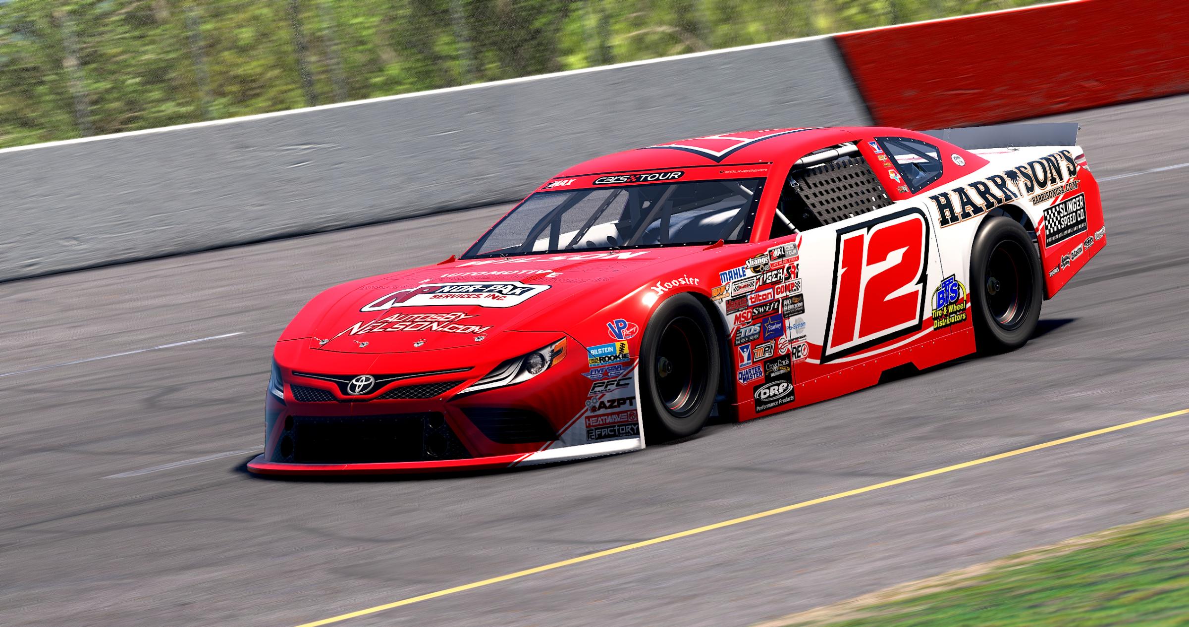 Preview of #12 Jonathan Shafer AutosByNelson.com Toyota (CARS Tour 2025 - Wilkesboro) by JD Laird