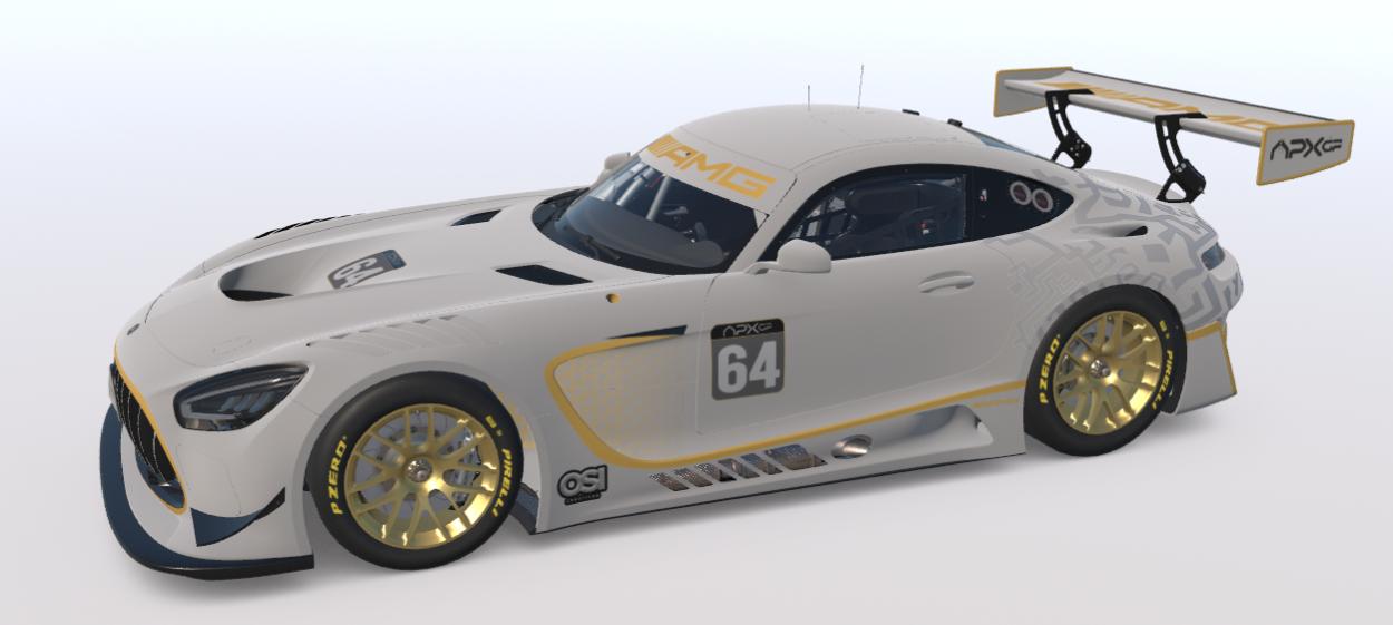 Preview of Mercedes-AMG GT3 Road Legal APXGP White Edition (GT63) by Kirill Osintsev