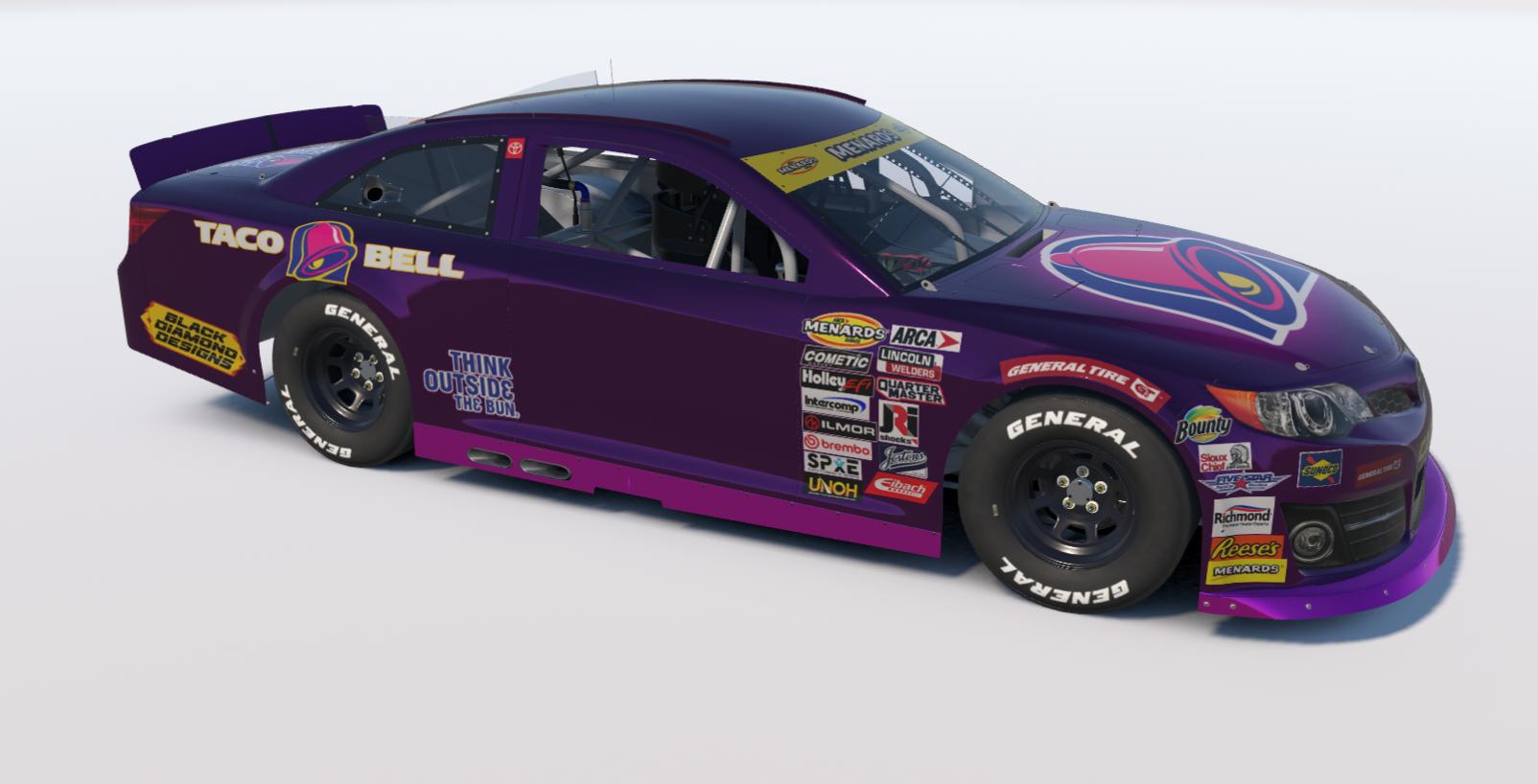Taco Motor Cars Racing Taco Bell by Alex Pollack - Trading Paints