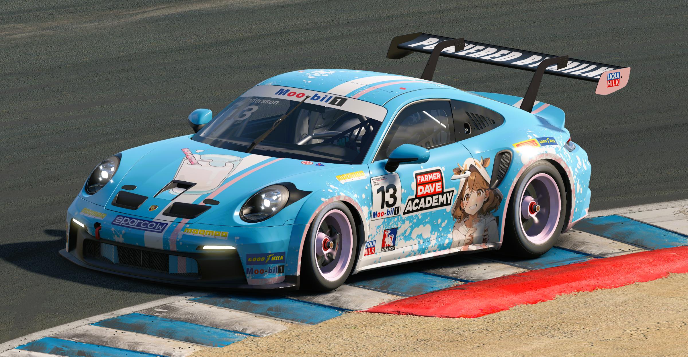 Preview of Porsche 992 Cup Powered By Milk! by Patrick Andersson