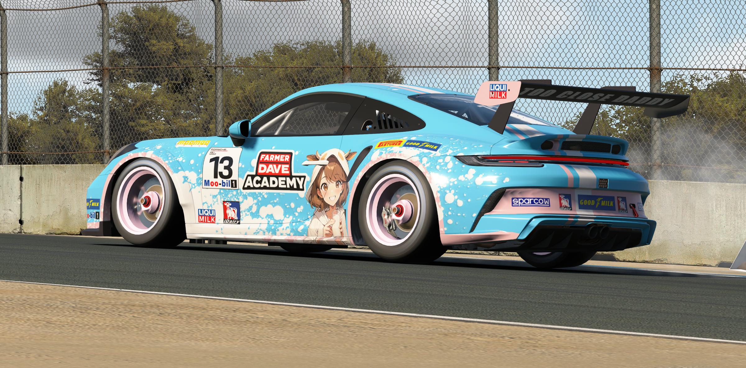 Preview of Porsche 992 Cup Powered By Milk! by Patrick Andersson