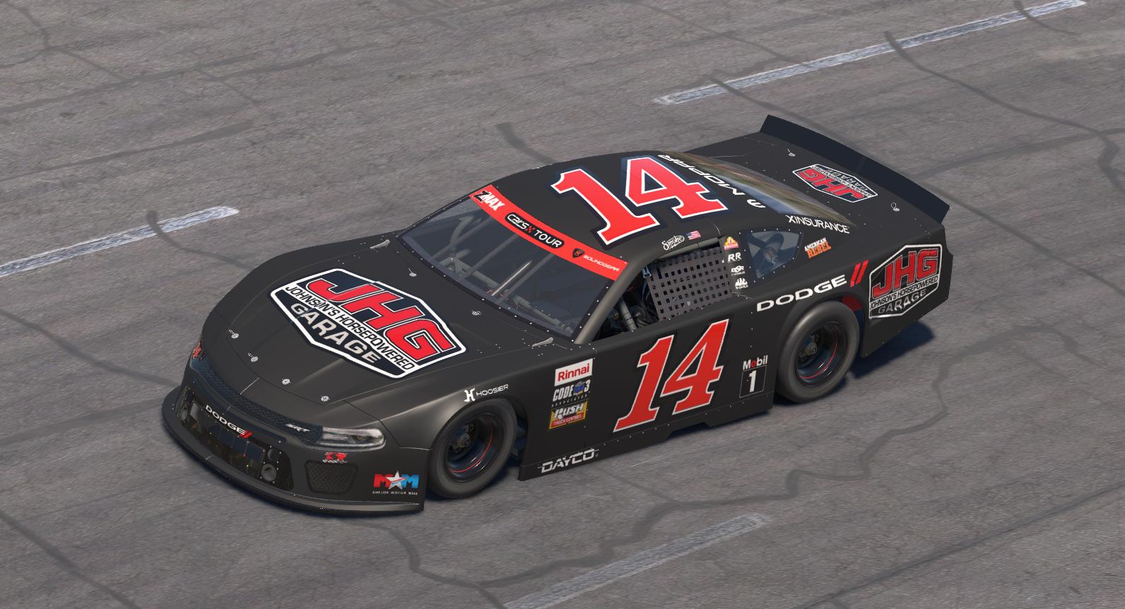 Preview of Johnsons Horsepowered Garage (Black) - Tony Stewart Racing by Jaxson Albin