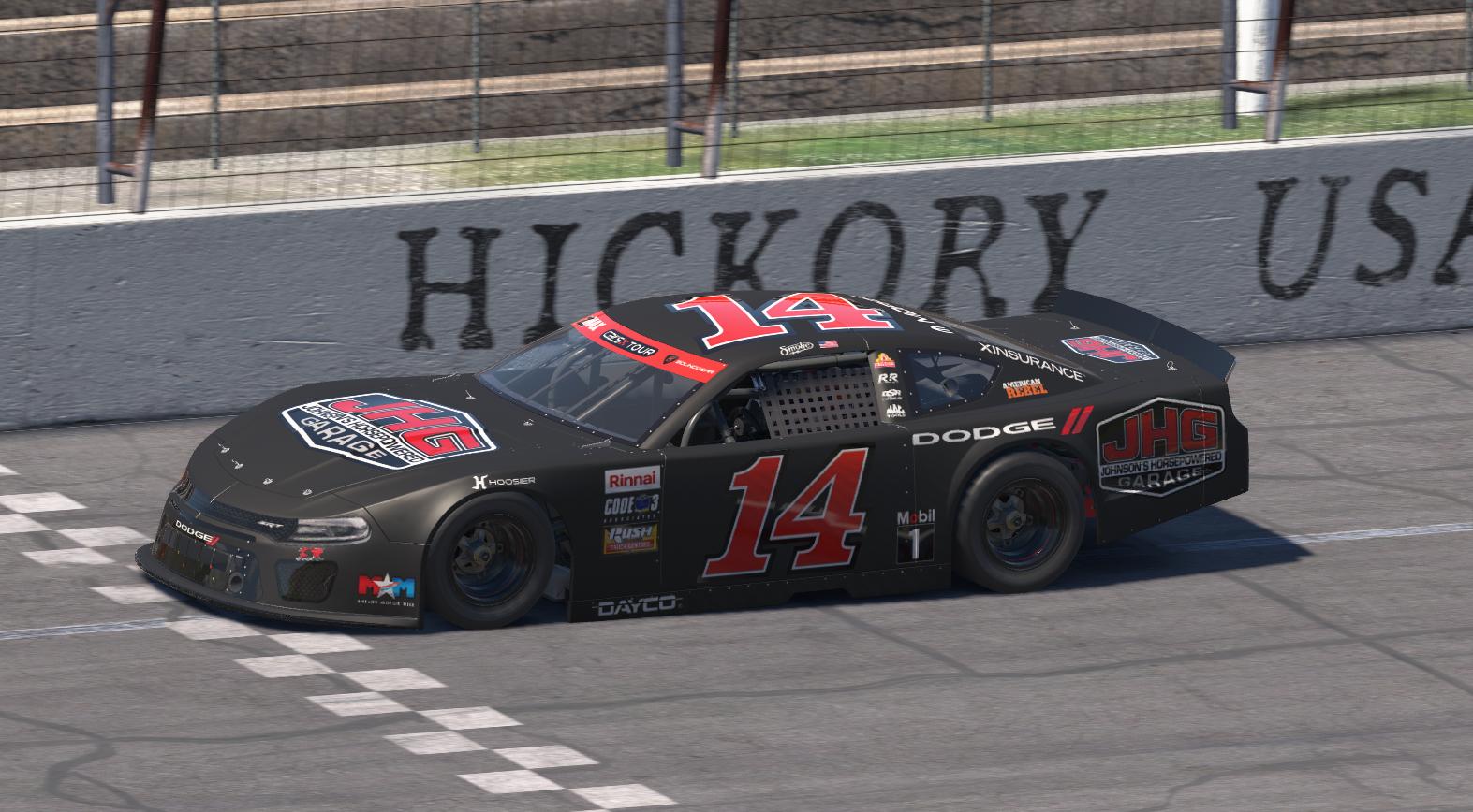 Preview of Johnsons Horsepowered Garage (Black) - Tony Stewart Racing by Jaxson Albin