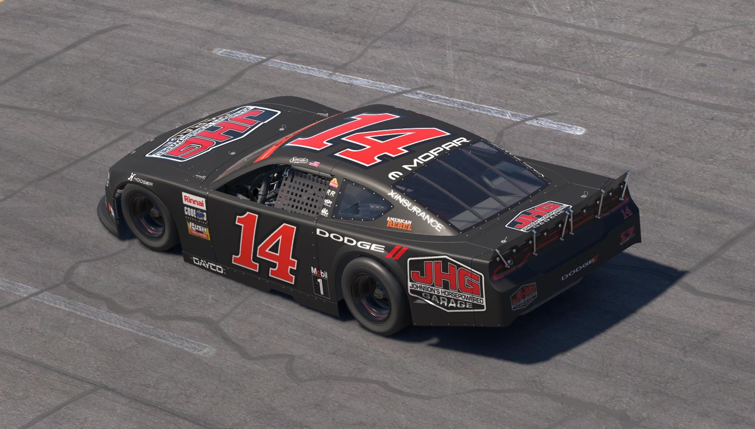 Preview of Johnsons Horsepowered Garage (Black) - Tony Stewart Racing by Jaxson Albin