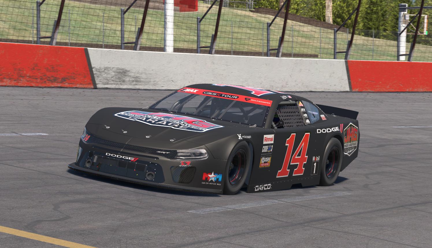 Preview of Johnsons Horsepowered Garage (Black) - Tony Stewart Racing by Jaxson Albin