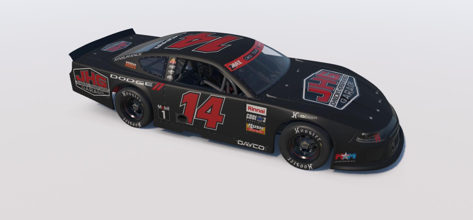 Preview of Johnsons Horsepowered Garage (Black) - Tony Stewart Racing by Jaxson Albin