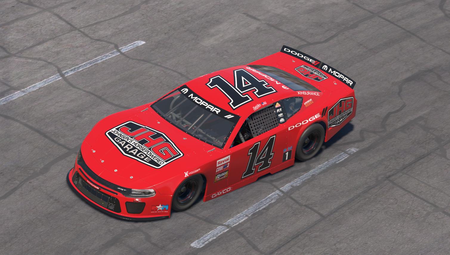 Preview of Johnsons Horsepowered Garage (Red) - Tony Stewart Racing by Jaxson Albin