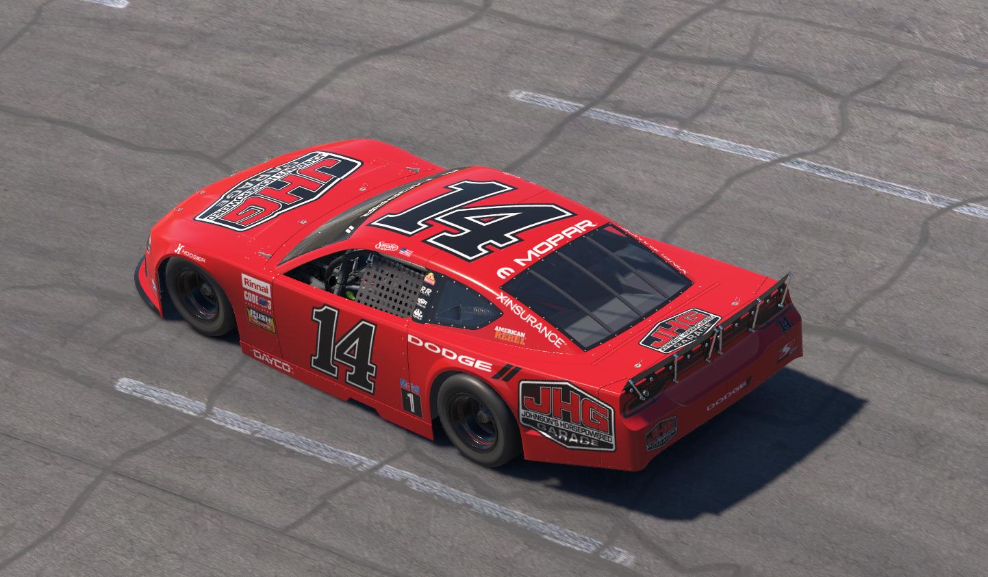 Preview of Johnsons Horsepowered Garage (Red) - Tony Stewart Racing by Jaxson Albin