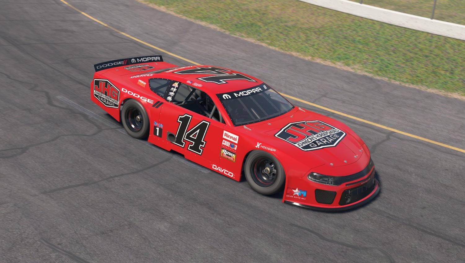 Preview of Johnsons Horsepowered Garage (Red) - Tony Stewart Racing by Jaxson Albin
