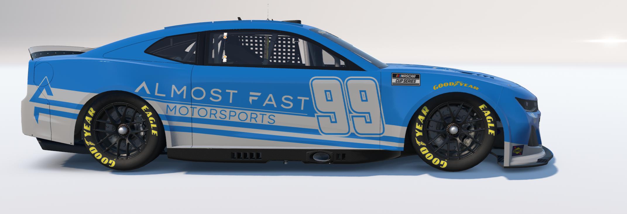 Preview of Almost Fast Motorsports Blue/White Theme by Adam Doll
