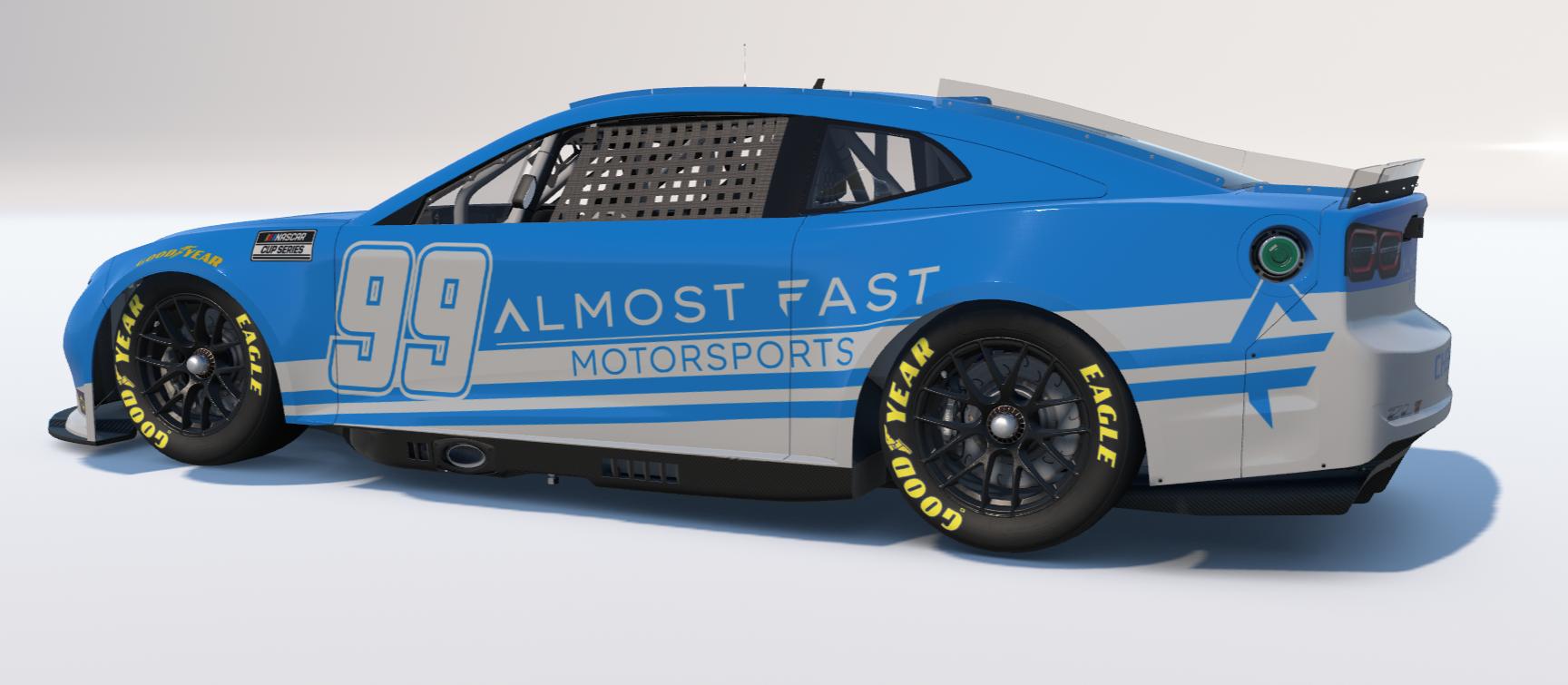 Preview of Almost Fast Motorsports Blue/White Theme by Adam Doll