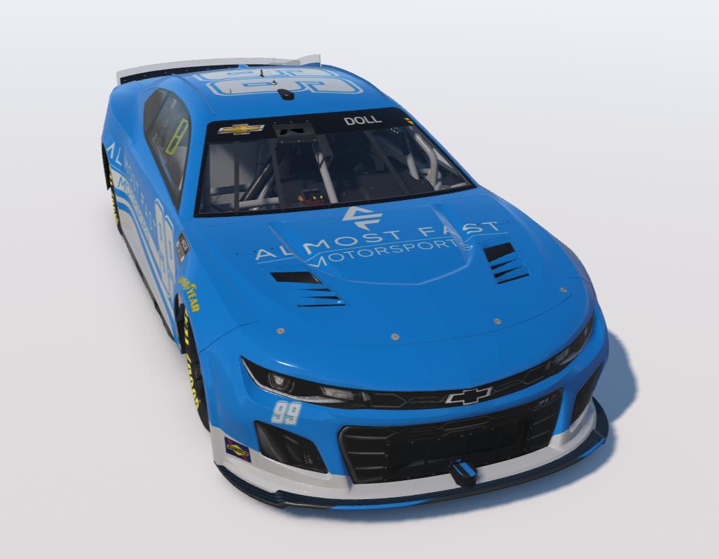 Preview of Almost Fast Motorsports Blue/White Theme by Adam Doll