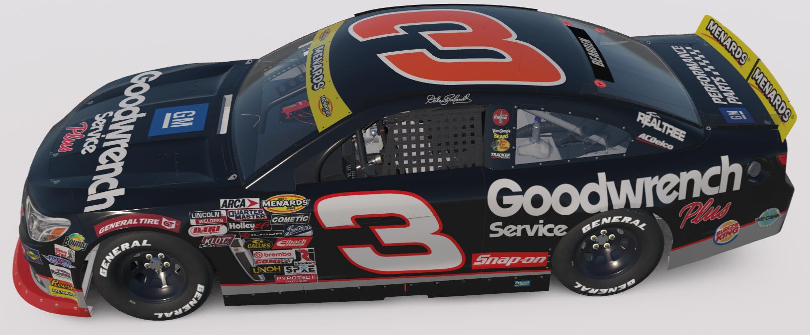 Preview of Dale Sr 2000 Dega/Final Win Goodwrench Arca Chevy No Numbers by Josh Bearden
