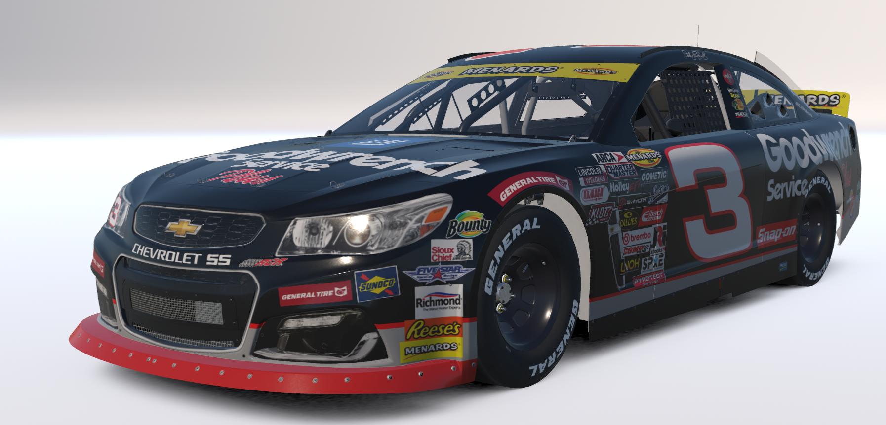 Preview of Dale Sr 2000 Dega/Final Win Goodwrench Arca Chevy No Numbers by Josh Bearden