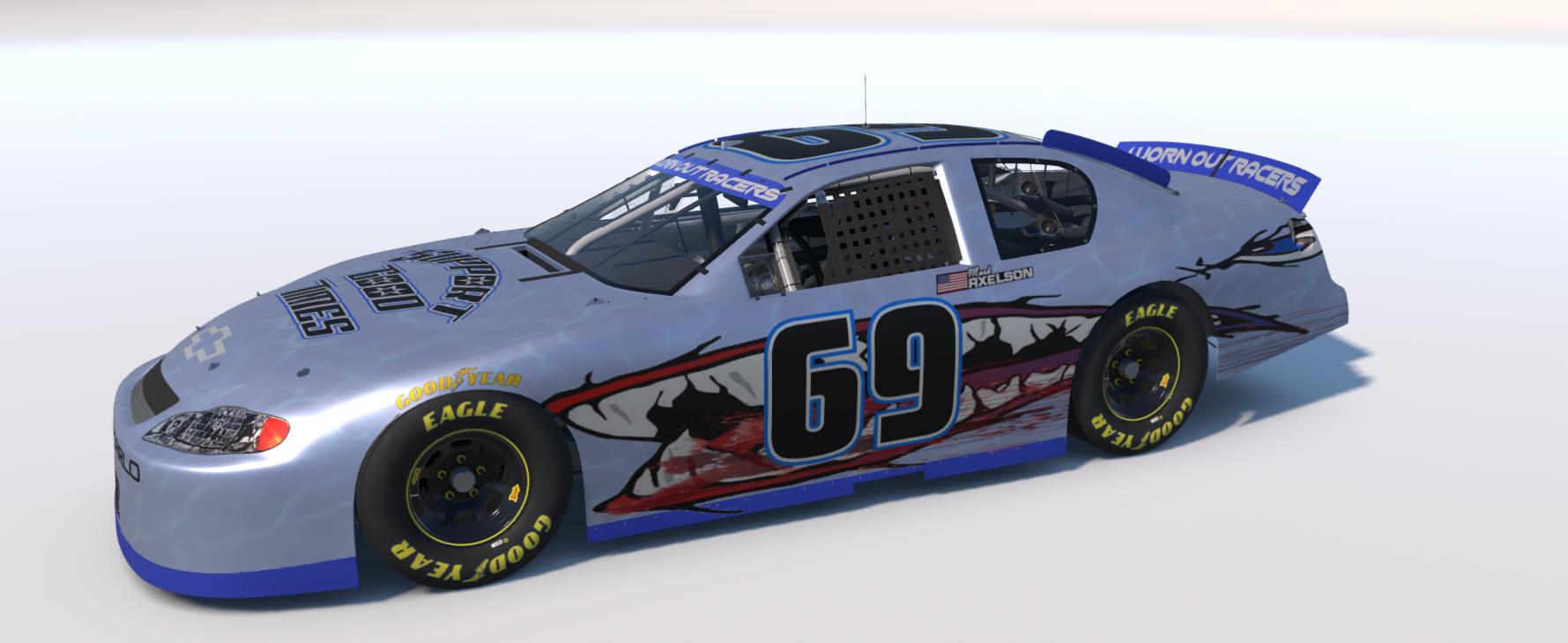 Preview of Sharky Gen 4 Monte Carlo - Worn Out Racers - By Sharky by Sharky A.
