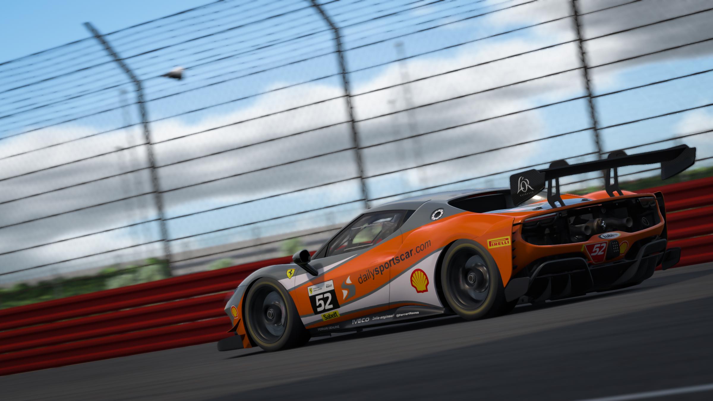 Preview of DailySportsCar.com | Ferrari 296 Challenge by Ryan Kish