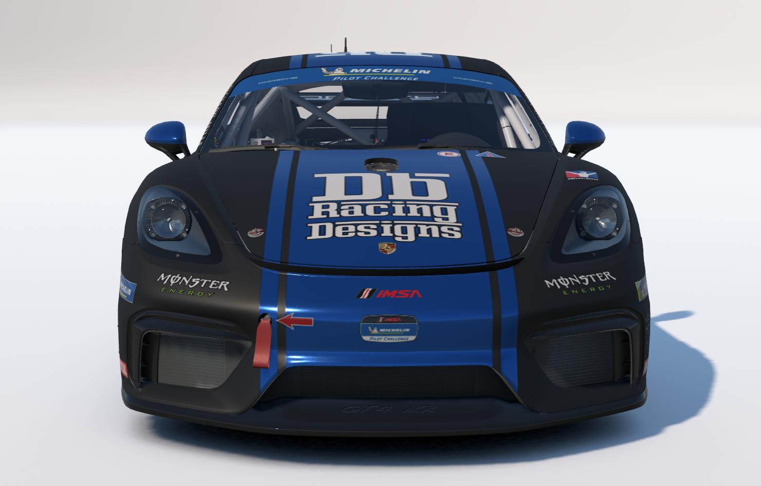 Preview of DB Racing Designs/Biffs Auto Detailing Porsche 718 Cayman GT4 by Drew Bennedick