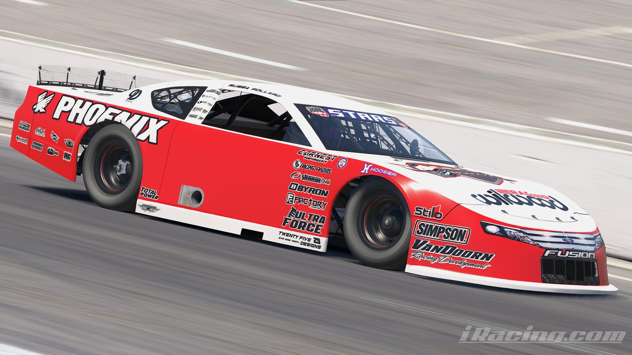 Preview of Bubba Pollard 2025 ASA Stars Red Replica (Non Custom #) by Austin Cook3