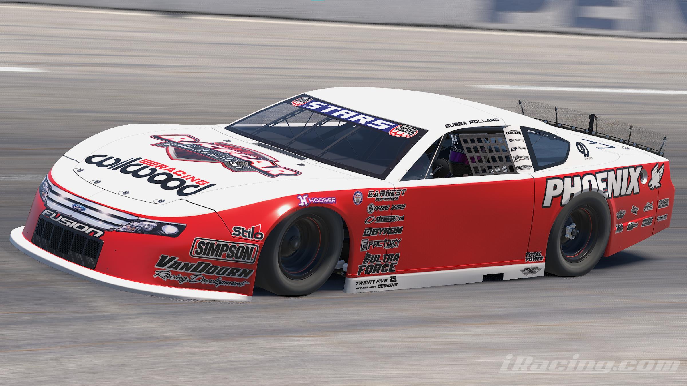 Preview of Bubba Pollard 2025 ASA Stars Red Replica (Non Custom #) by Austin Cook3
