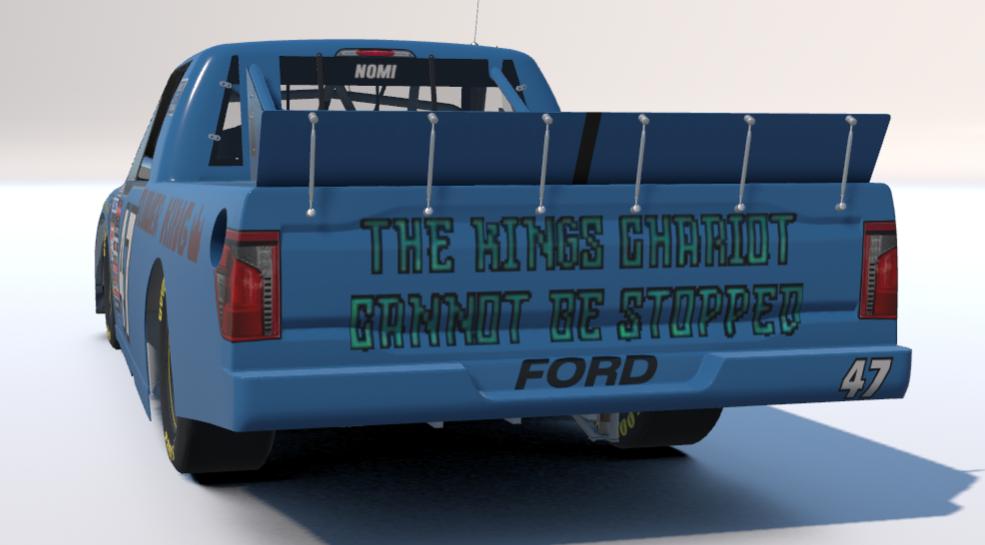 Preview of Kings Chariot - Deltarune Asgores F150 by Zen Nomi