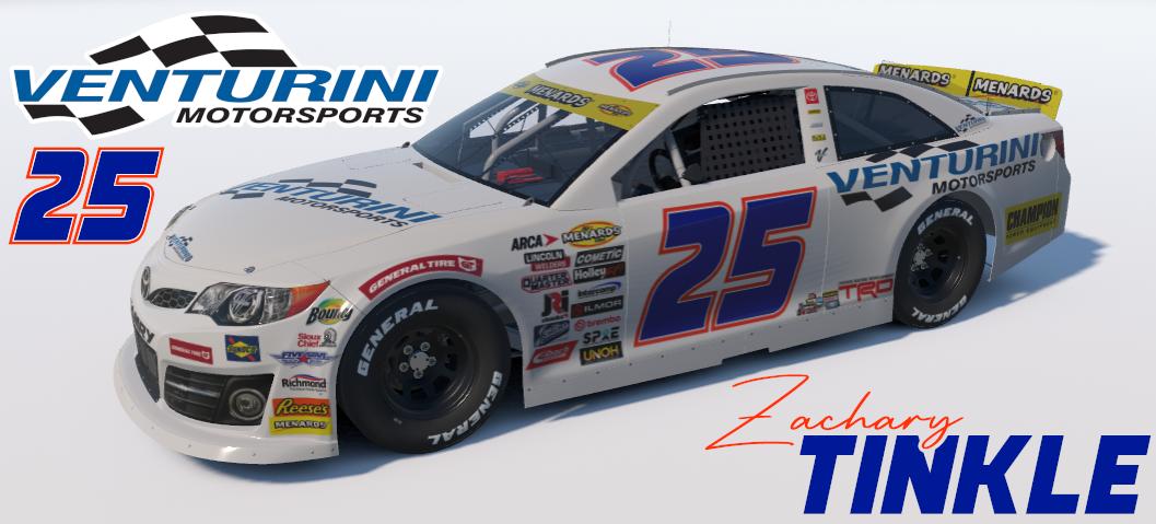 Preview of Venturini Motorsports #25 retro/throwback concept by Zachary Tinkle