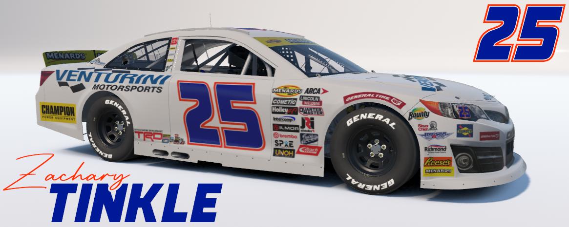 Preview of Venturini Motorsports #25 retro/throwback concept by Zachary Tinkle
