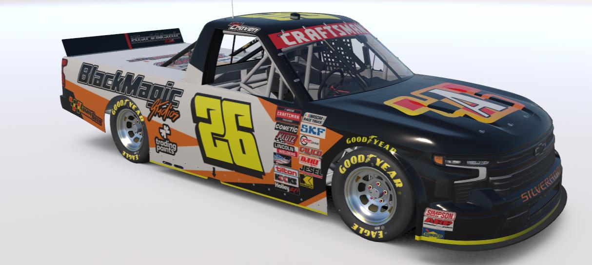 Preview of 2025 Ted #26 KK Black Truck by David D.