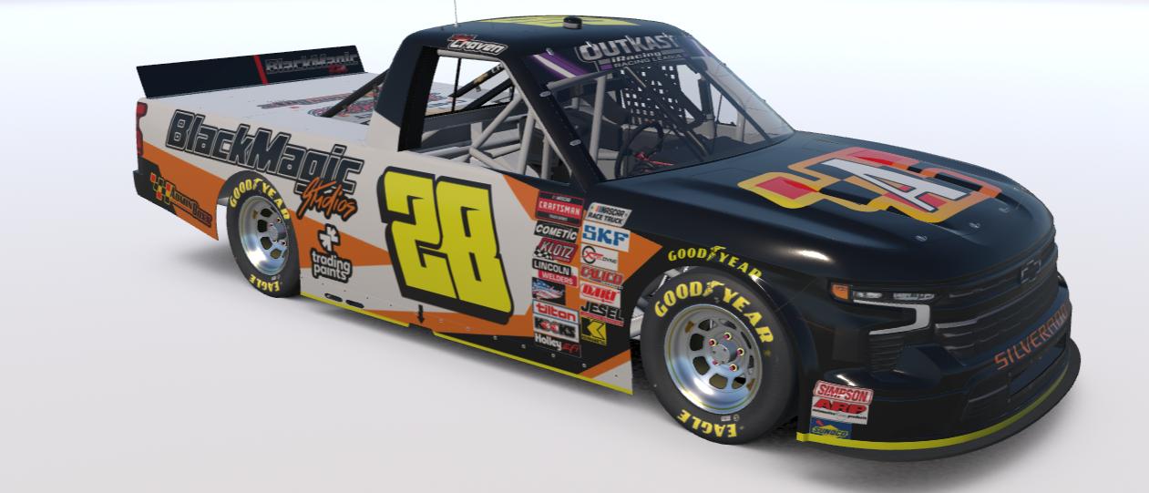 Preview of 2025 Ted #28 KK Black Truck by David D.