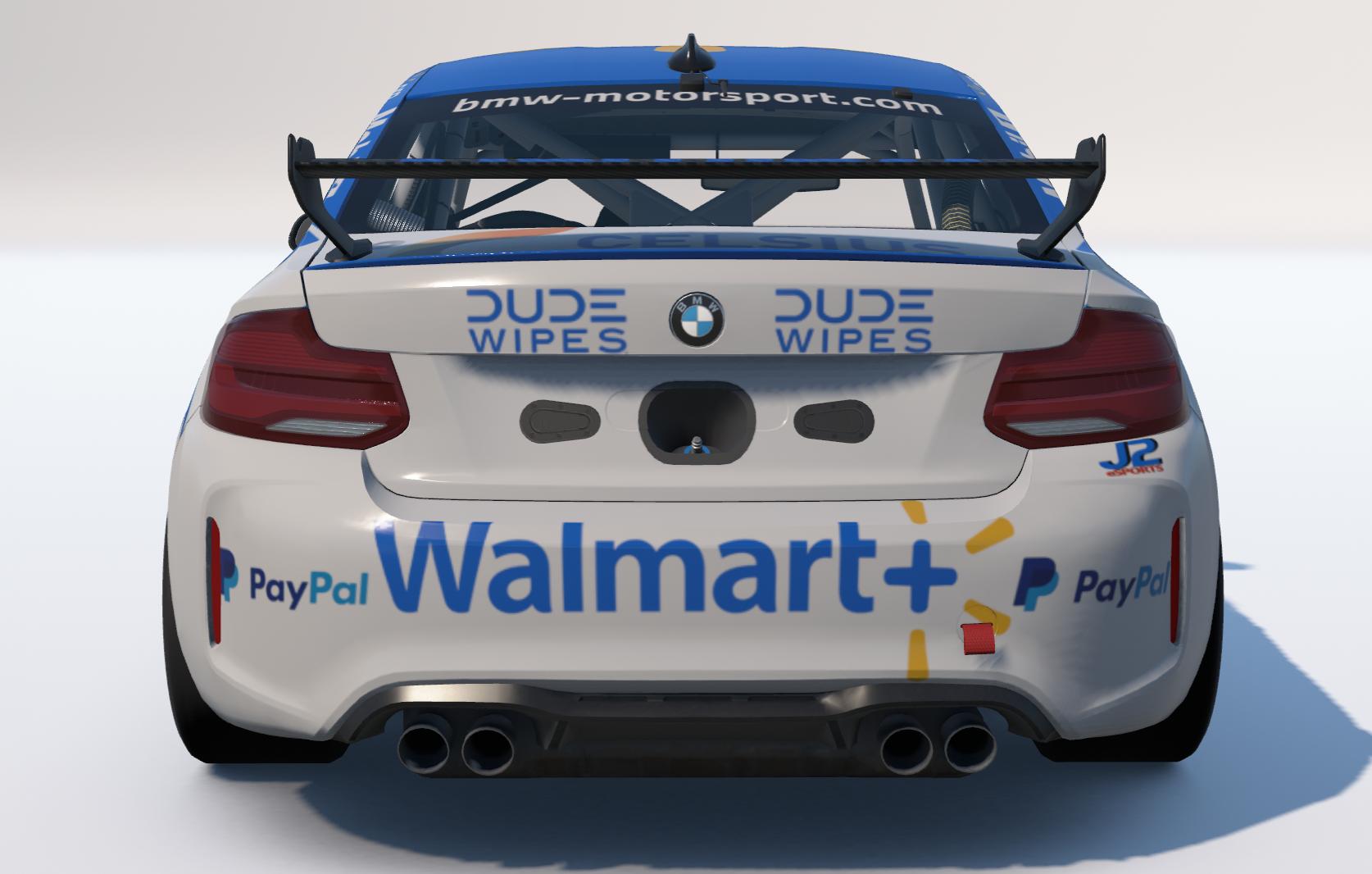 Preview of BMW M2 CS Racing Team Walmart 2025 by Johnny McNamara
