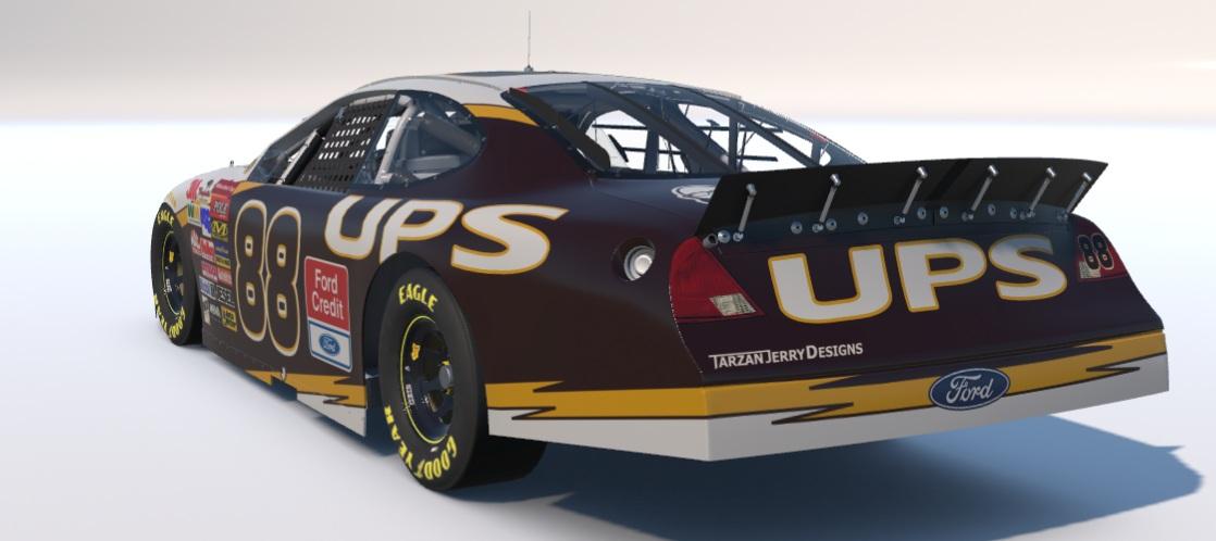Preview of Dale Jarrett UPS Throwback by Jerry Bynum
