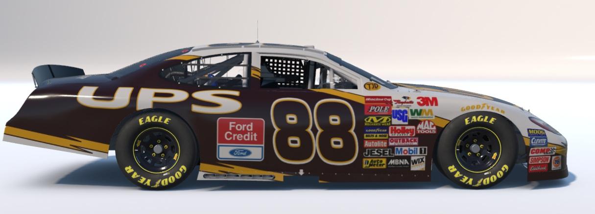 Preview of Dale Jarrett UPS Throwback by Jerry Bynum