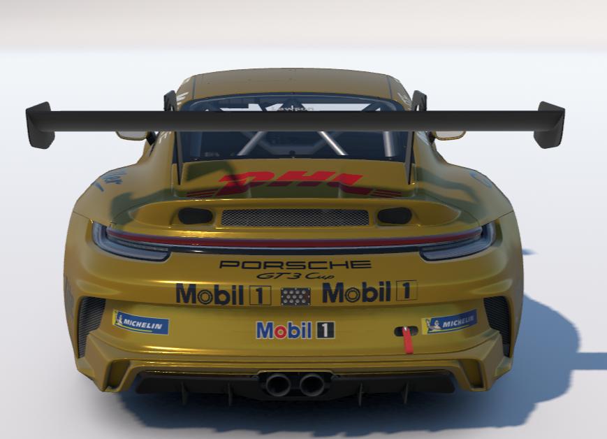 Preview of 50th Anniversary Miller Lite Golden Porsche 911 GT3 Cup (992) by Ronald Lawson2