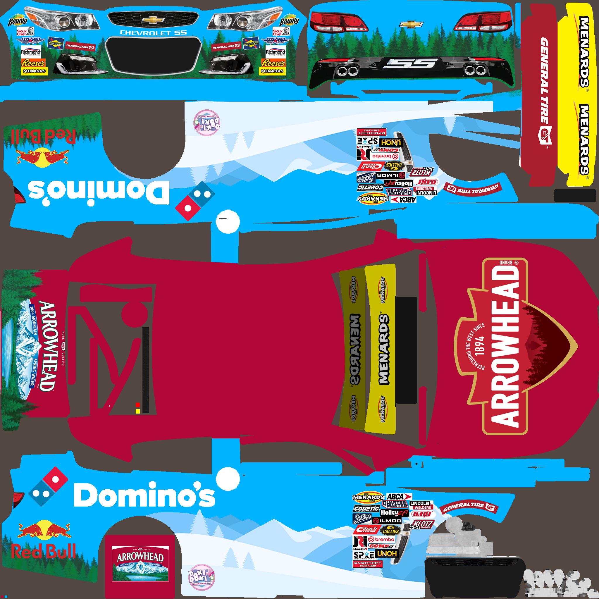 Preview of ARCA Chevy SS by Jarrod Trainor