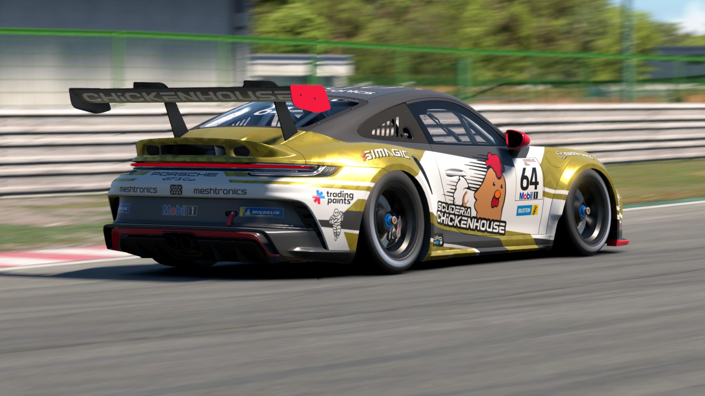 Preview of Scuderia Chickenhouse Porsche 911 GT3 Cup (992) by Joshua S L.