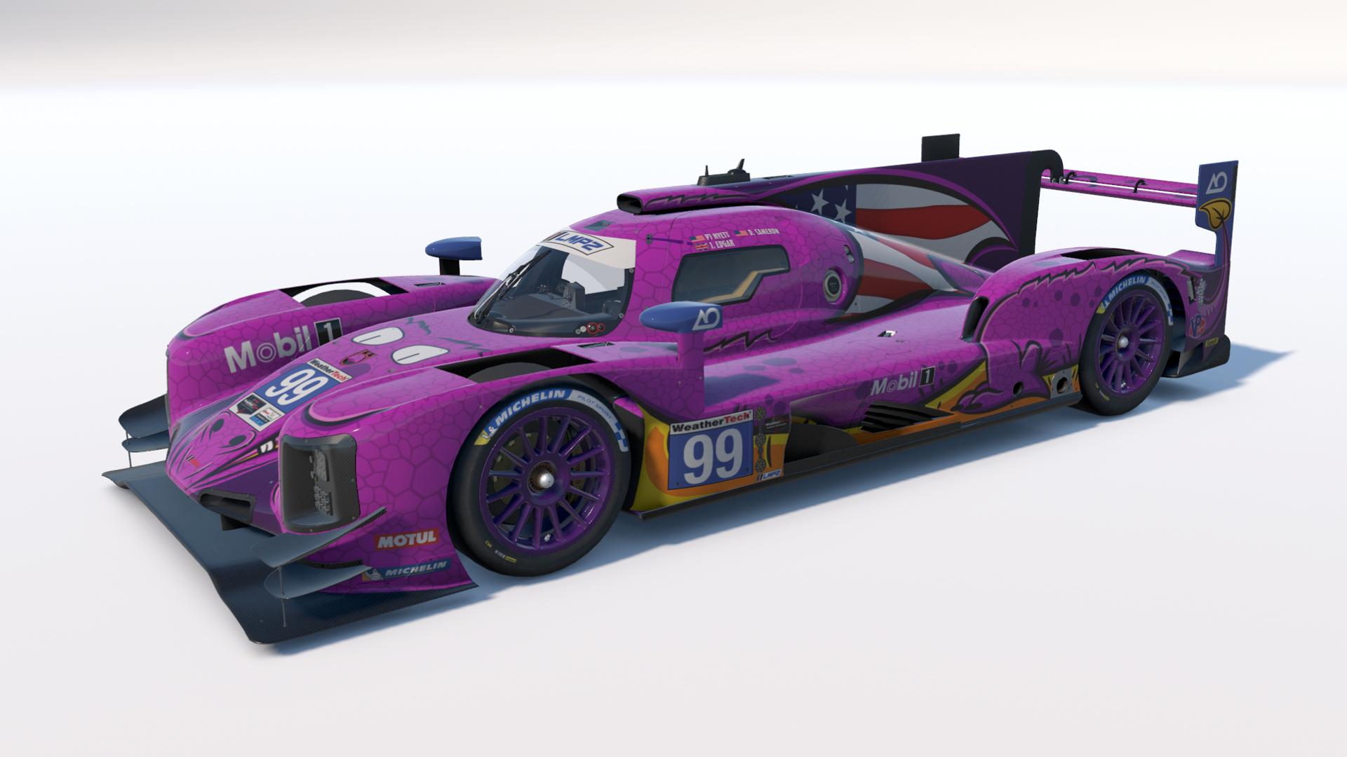 Preview of 2025 AO Racing LMP #99 - Spike the LMP2 Dragon - Post Le Mans Watkins Glen Spec by Patryk A.