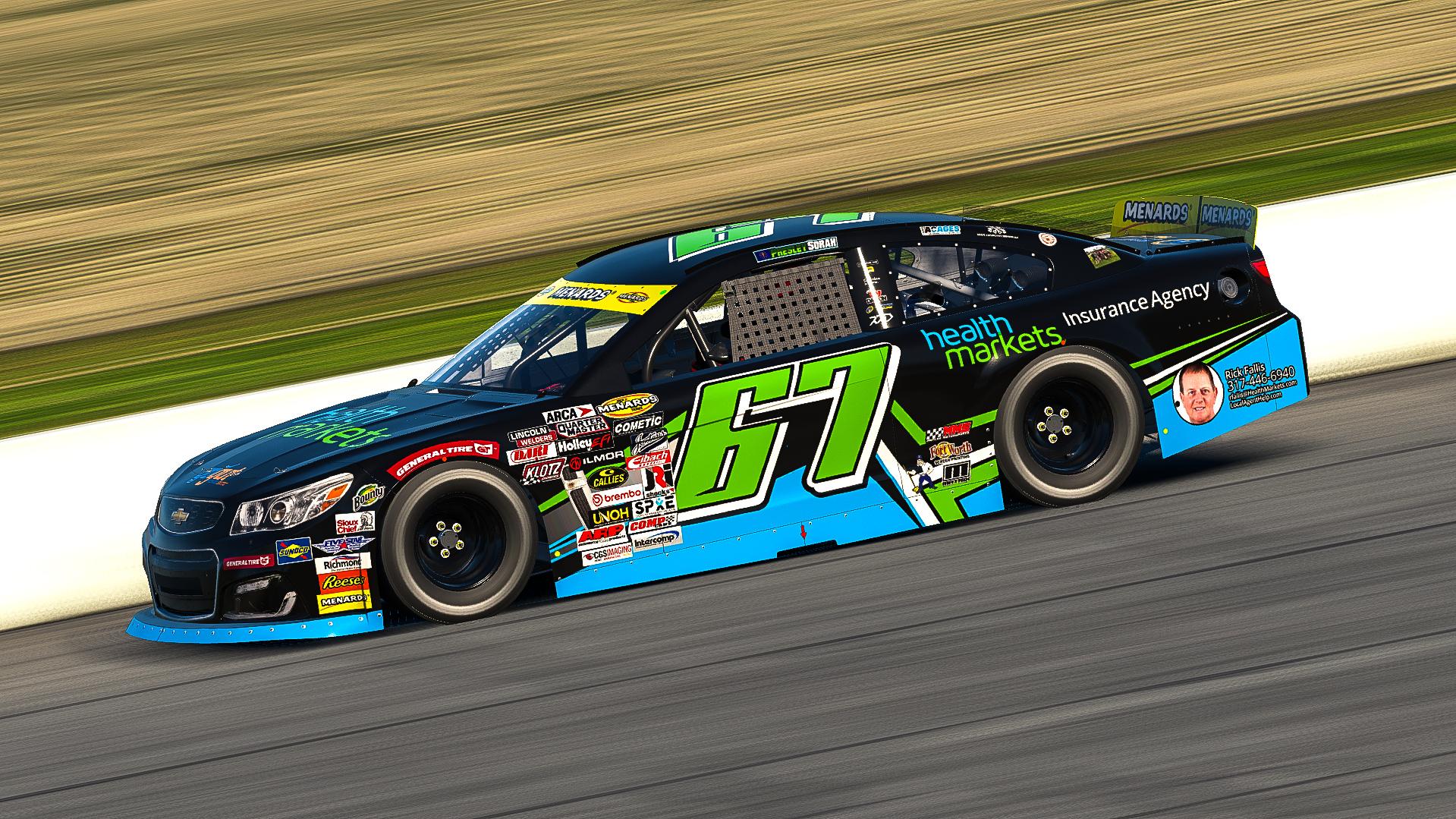 Preview of Presley Sorah 2025 ARCA @ Indianapolis Raceway Park (NO NUMBER) by Presley Sorah